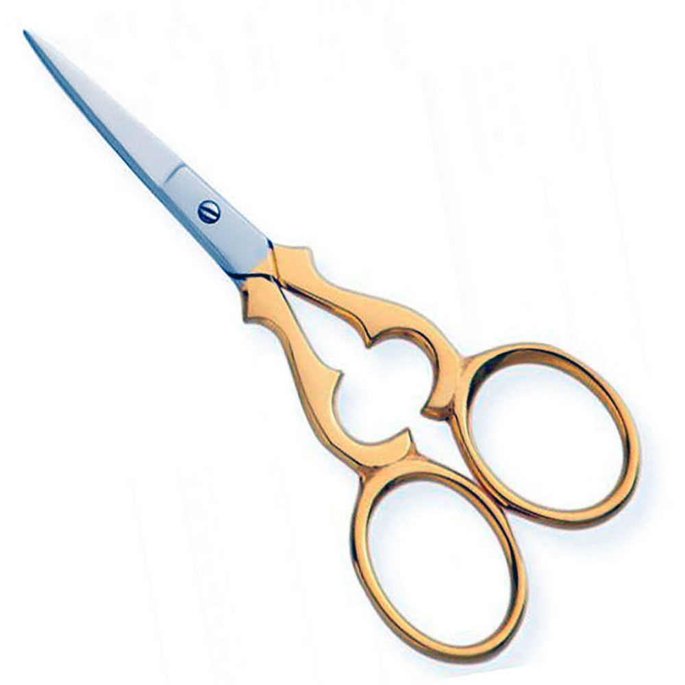 Rose Gold Durable carbon steel scissors hold their sharp edges Nickel plating on the scissors  - view 5