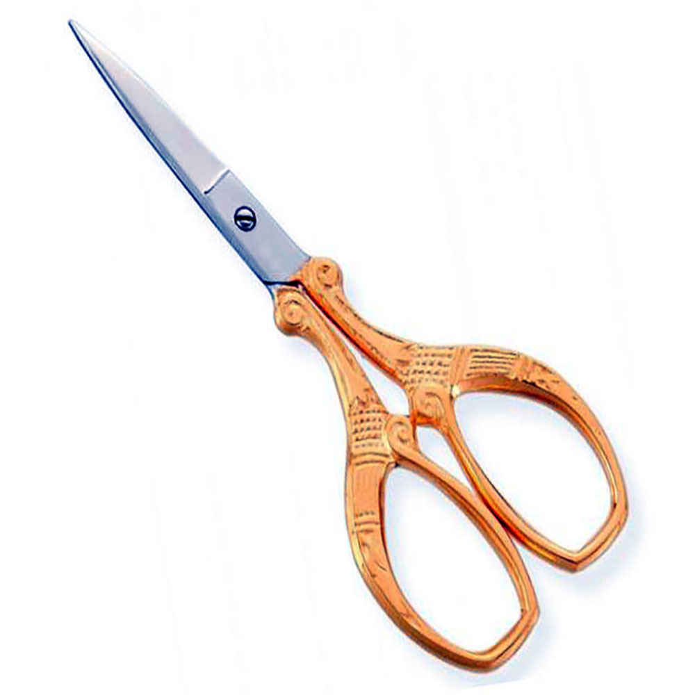 Rose Gold Durable carbon steel scissors hold their sharp edges Nickel plating on the scissors  - view 7