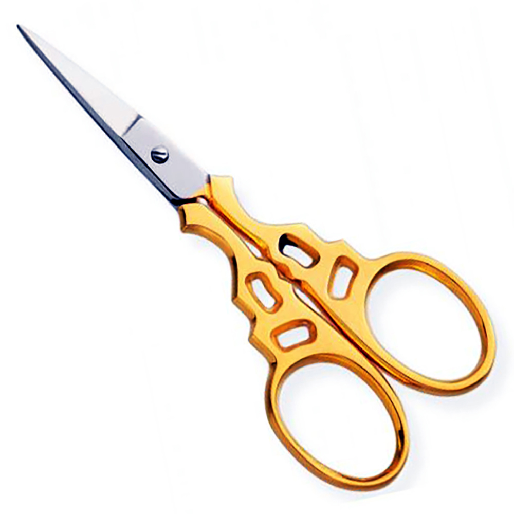 Rose Gold Durable carbon steel scissors hold their sharp edges Nickel plating on the scissors  - view 9