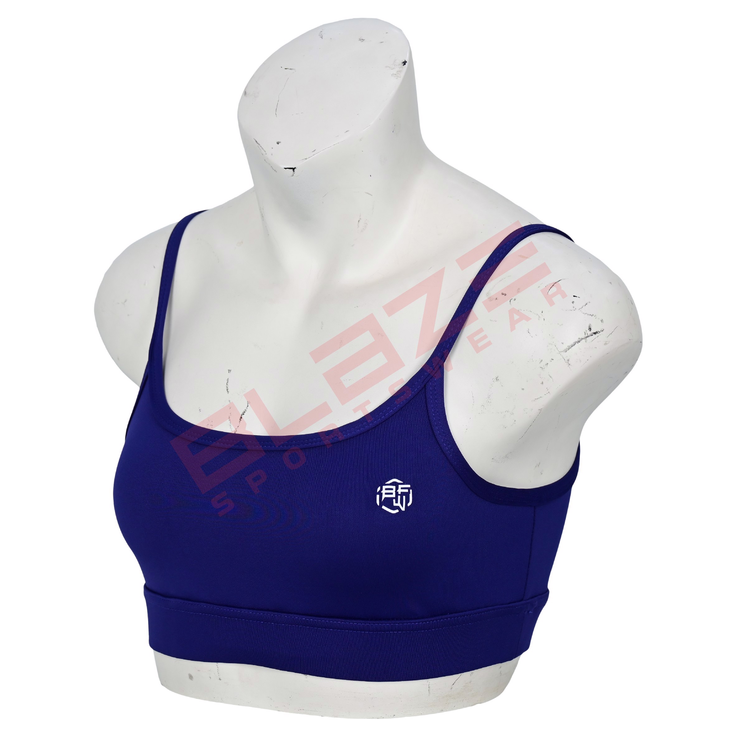 Personalized  Sports Bra Fitness Apparel, Lightweight, Breathable Racerback  - view 4