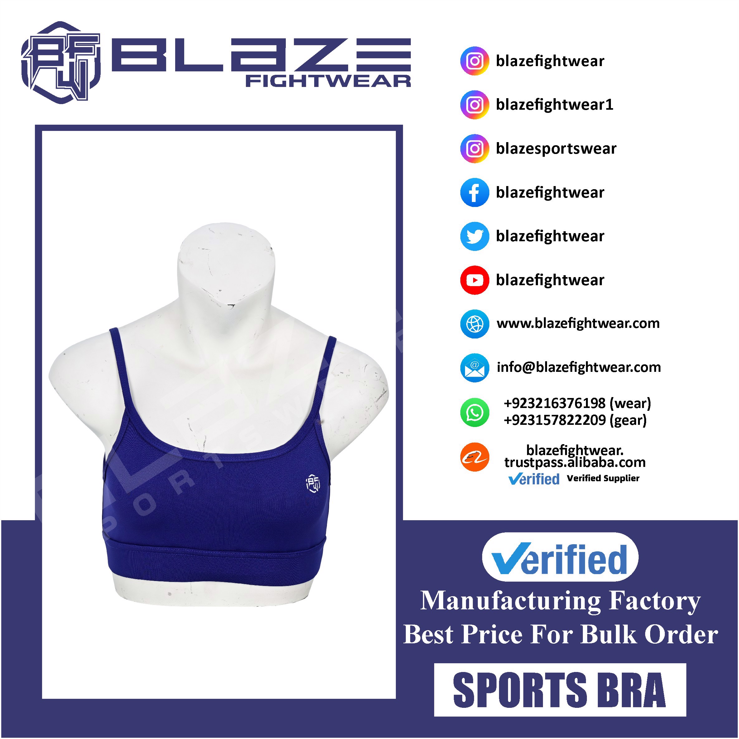 Personalized  Sports Bra Fitness Apparel, Lightweight, Breathable Racerback  - view 8