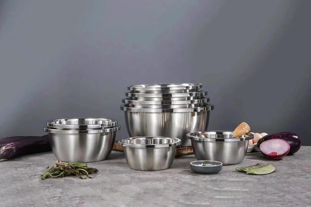 stainless steel deep bowl