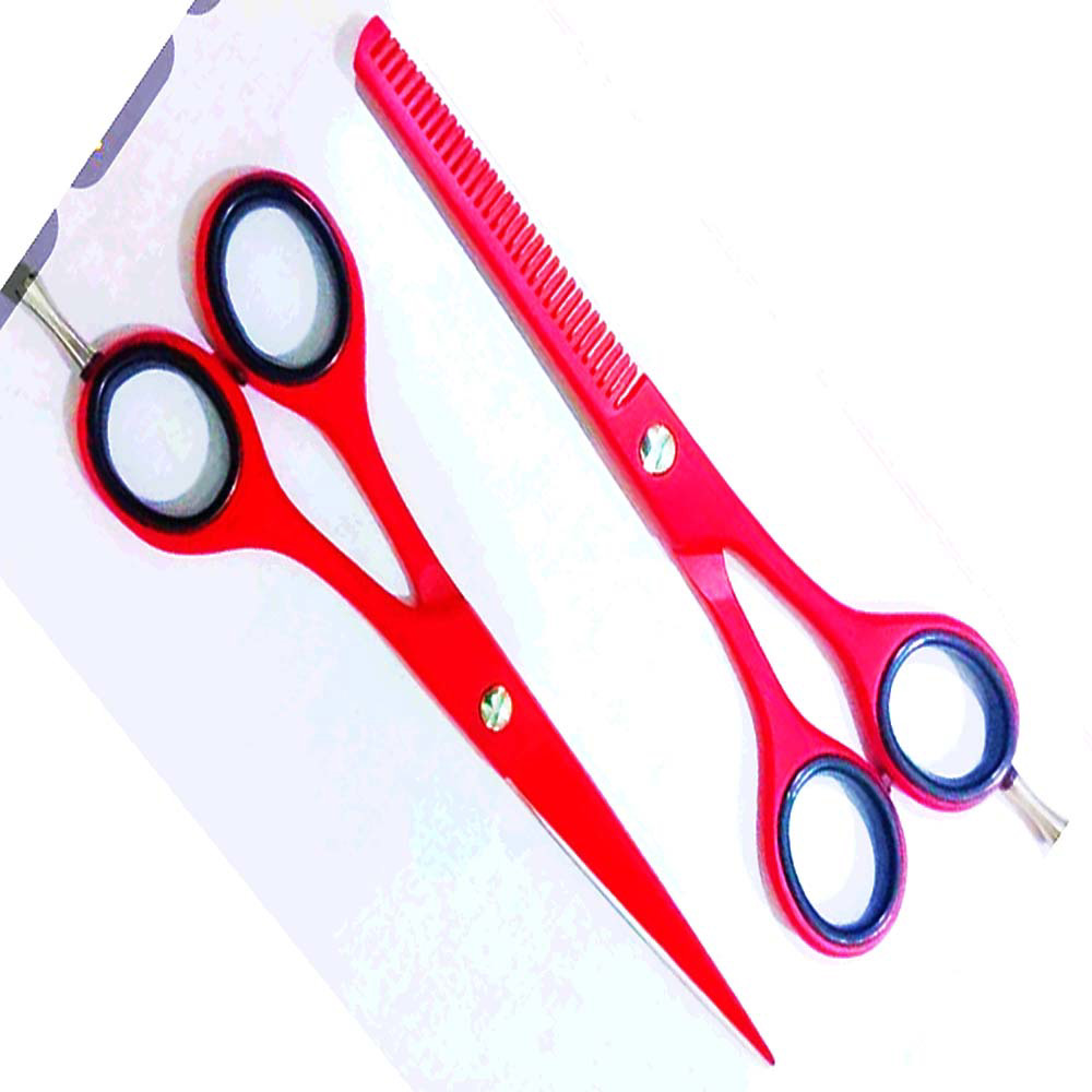 Home Use Sharp Durable Razor Edge Tijeras Comfortable  Stainless Steel Handed Tooth Professional 