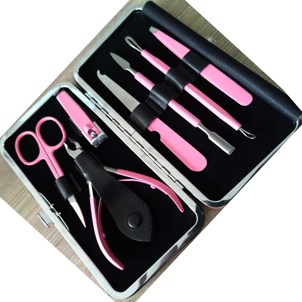 Professional Custom Beauty Tools Foot File Nail Clipper Pedicure Scissors Cutter Kit Mini Nail Care 