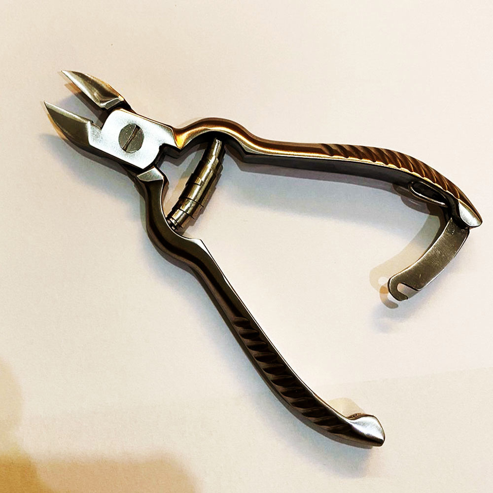 Eco-friendly products for cosmetics Metal Nail Beauty Instruments Ingrown Nail Clipper for Thick 
