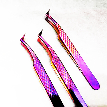 Eyebrow Tweezers set lash extensions accessories eyelash tools Tweezers Eyebrow Applicators kit - view 4