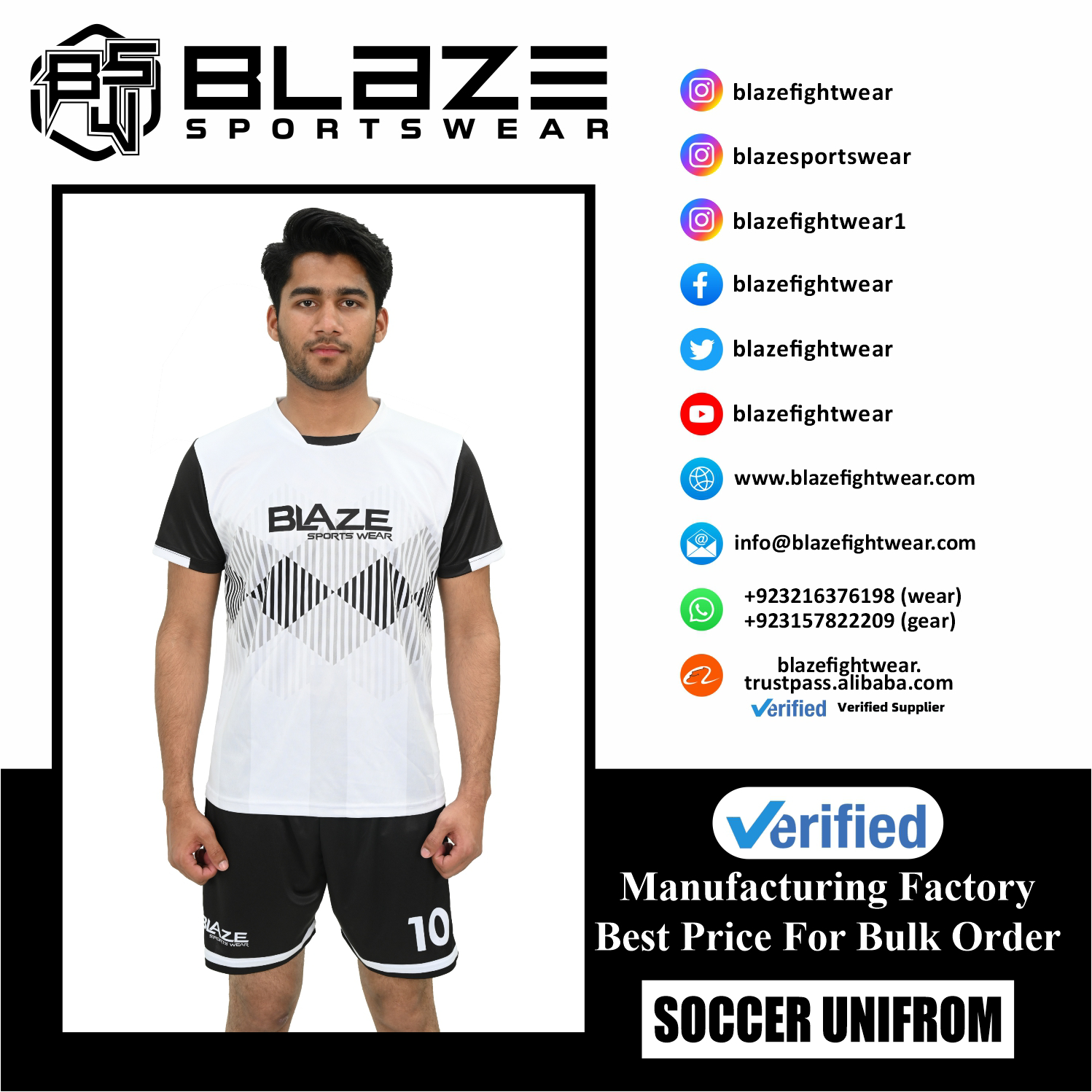  Soccer Uniform Club Kit Quality Breathable Sublimation Football Jersey Soccer Wear for unisex - view 6