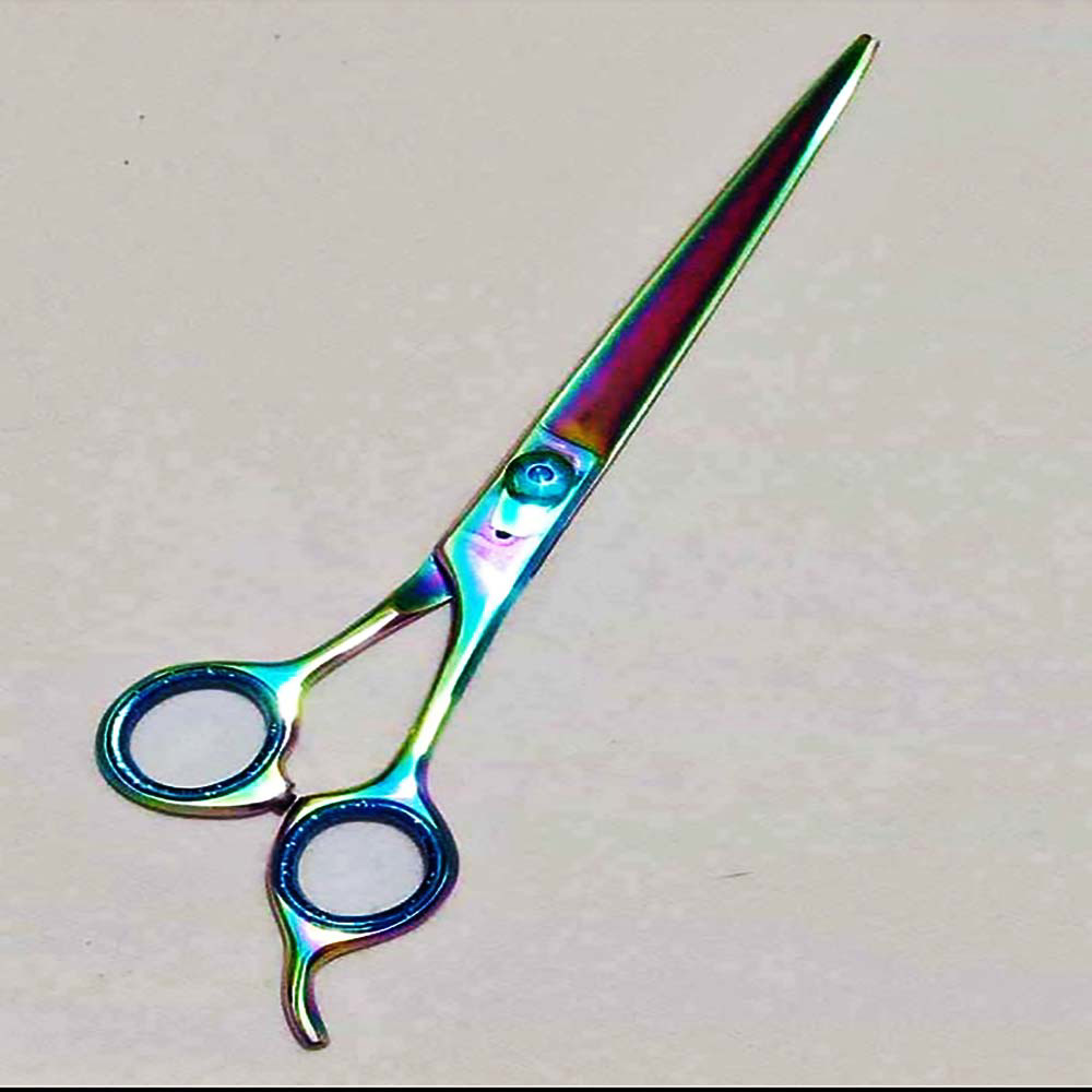 Stainless steel Rose Gold Dog Grooming Scissors Set Curved Chunkier Thinning Pet Scissors for pets - view 5