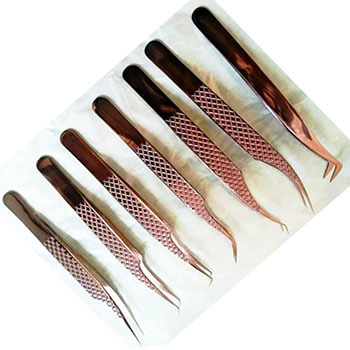 Eyebrow Tweezers set lash extensions accessories eyelash tools Tweezers Eyebrow Applicators kit - view 6