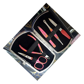 Manicure Set Nail Clippers Pedicure Kit 4 Pieces Stainless Steel Acrylic Nail Kits Nail Care Tools  - view 4