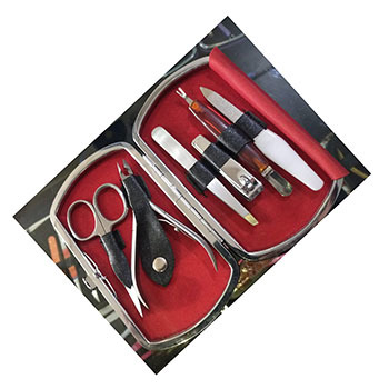 Manicure Set Nail Clippers Pedicure Kit 4 Pieces Stainless Steel Acrylic Nail Kits Nail Care Tools  - view 6
