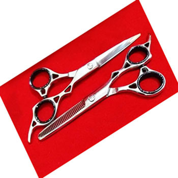 high Stainless steel Rose Gold Dog Grooming Scissors Set Curved Chunkier Thinning Pet Scissors 