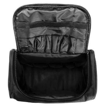 Genuine and Artificial Leather Barber Scissors Hip Bag Stylist Black Holster Stylist Leather Bag 