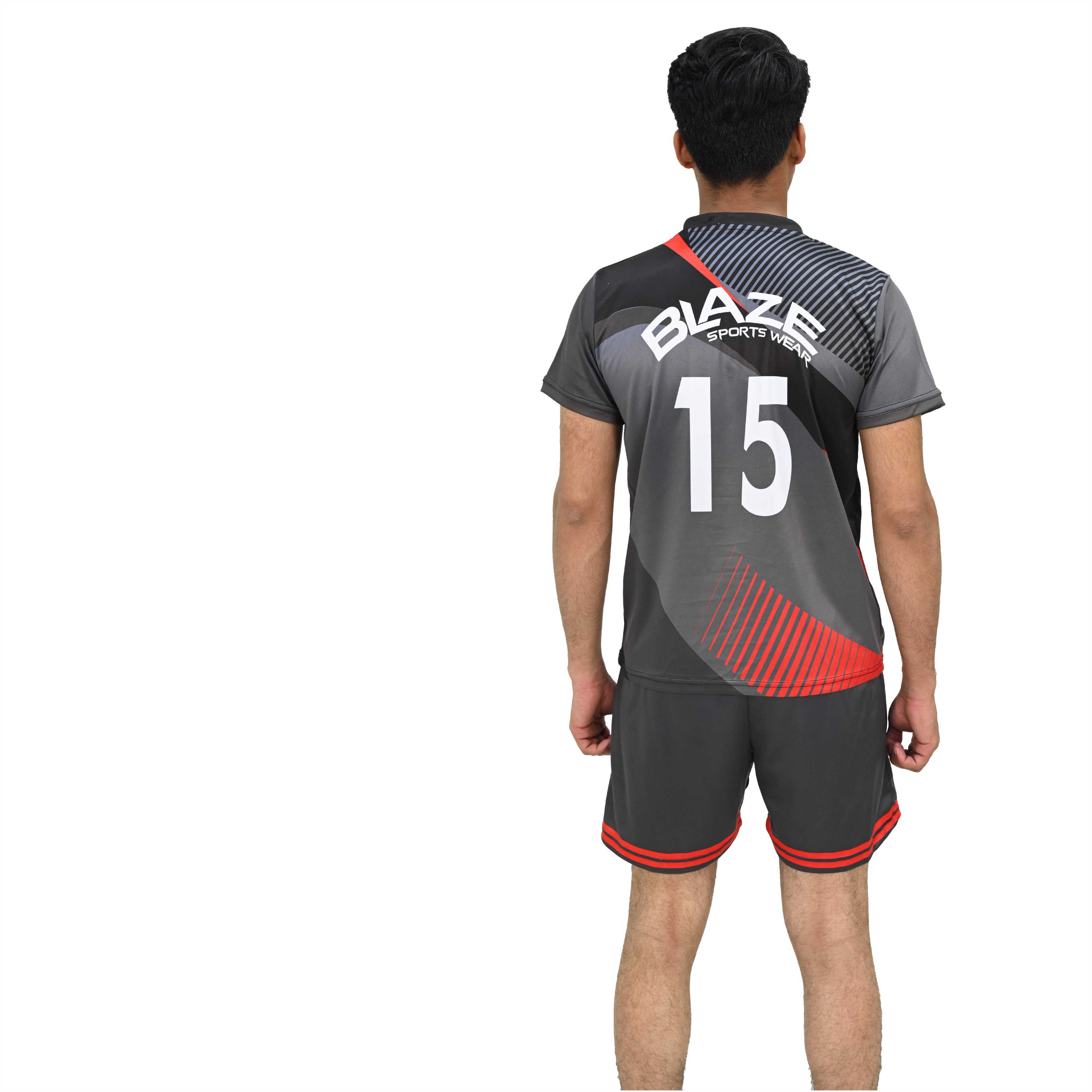 New Design Custom Soccer Jersey Training Football Set Man and Boy Football Kit Soccer Jersey Uniform - view 4