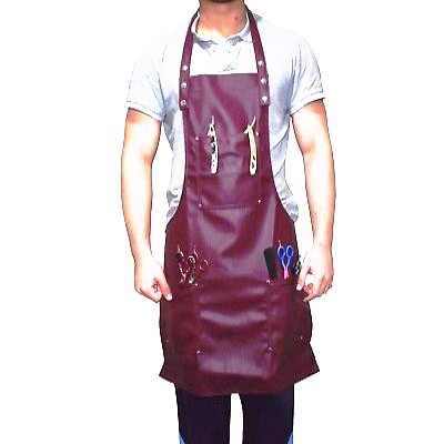 Barber Apron hairdressers barbers to protect their clothing from hair splinters spills hair Jacket - view 2
