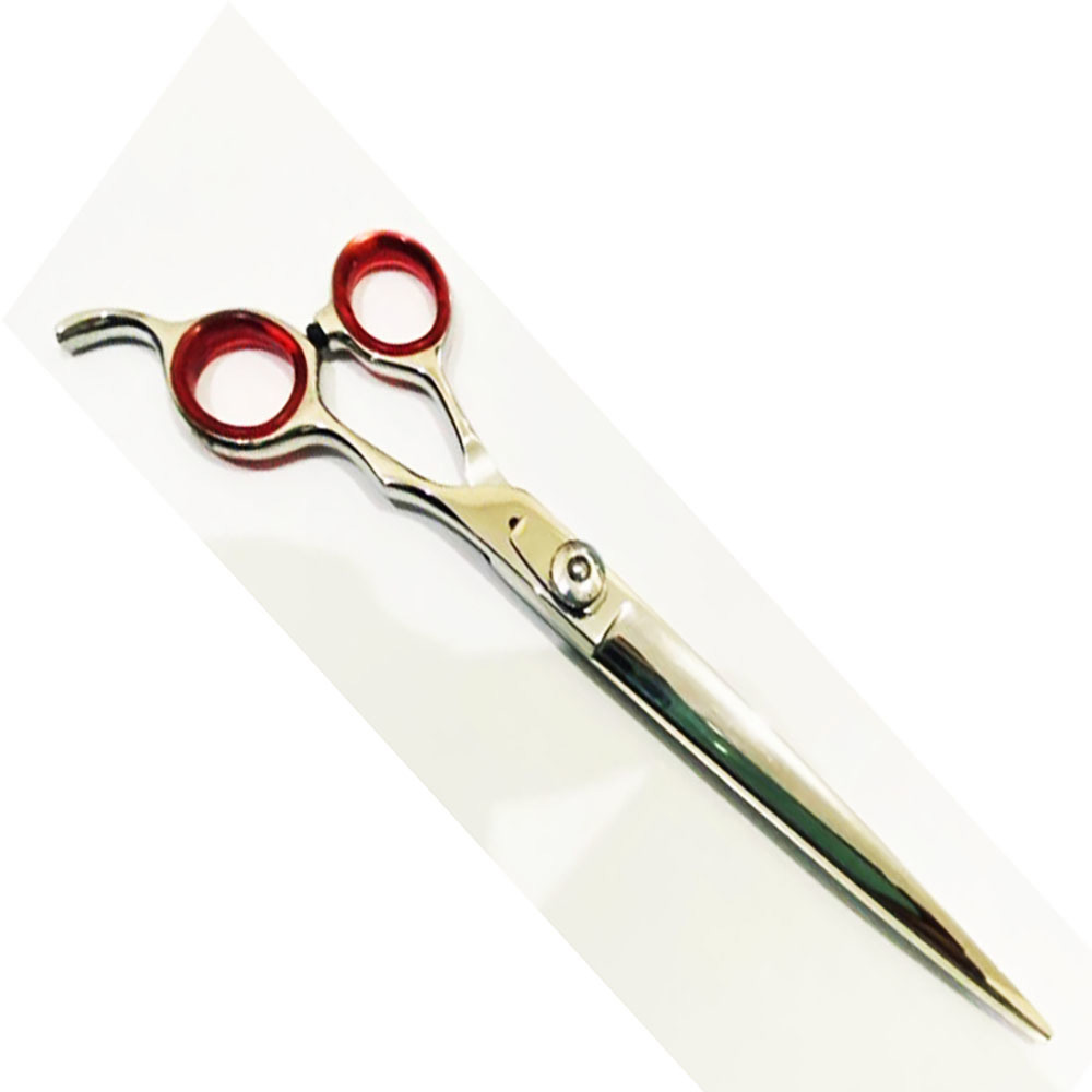 Stainless steel Rose Gold Dog Grooming Scissors Set Curved Chunkier Thinning Pet Scissors for pets