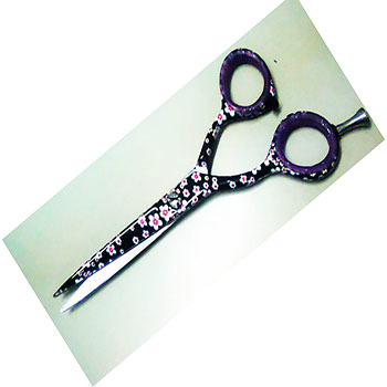  Left Thumb Matching Shear & Thinner Beauty Stainless steel swivel Thumb 360 rotatable ring  - view 2
