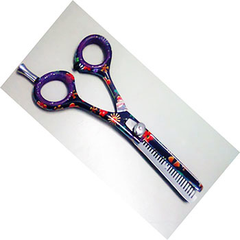  Left Thumb Matching Shear & Thinner Beauty Stainless steel swivel Thumb 360 rotatable ring  - view 3