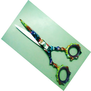  Left Thumb Matching Shear & Thinner Beauty Stainless steel swivel Thumb 360 rotatable ring  - view 5