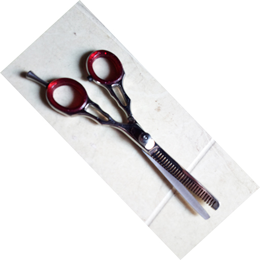 Professional 6-Inch Barber Scissors Thinning Cutting Sharp Tip Custom Logo Stainless  - view 3