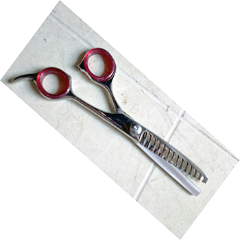 Professional 6-Inch Barber Scissors Thinning Cutting Sharp Tip Custom Logo Stainless  - view 4
