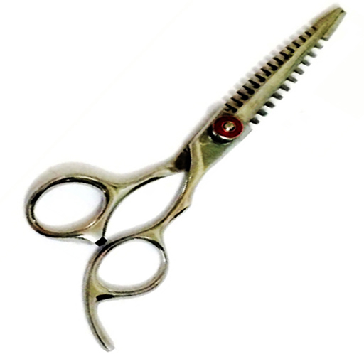 Professional 6-Inch Barber Scissors Thinning Cutting Sharp Tip Custom Logo Stainless  - view 5