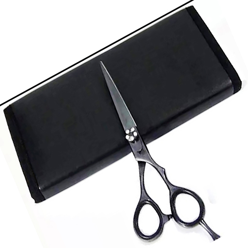 Professional 6-Inch Barber Scissors Thinning Cutting Sharp Tip Custom Logo Stainless  - view 7