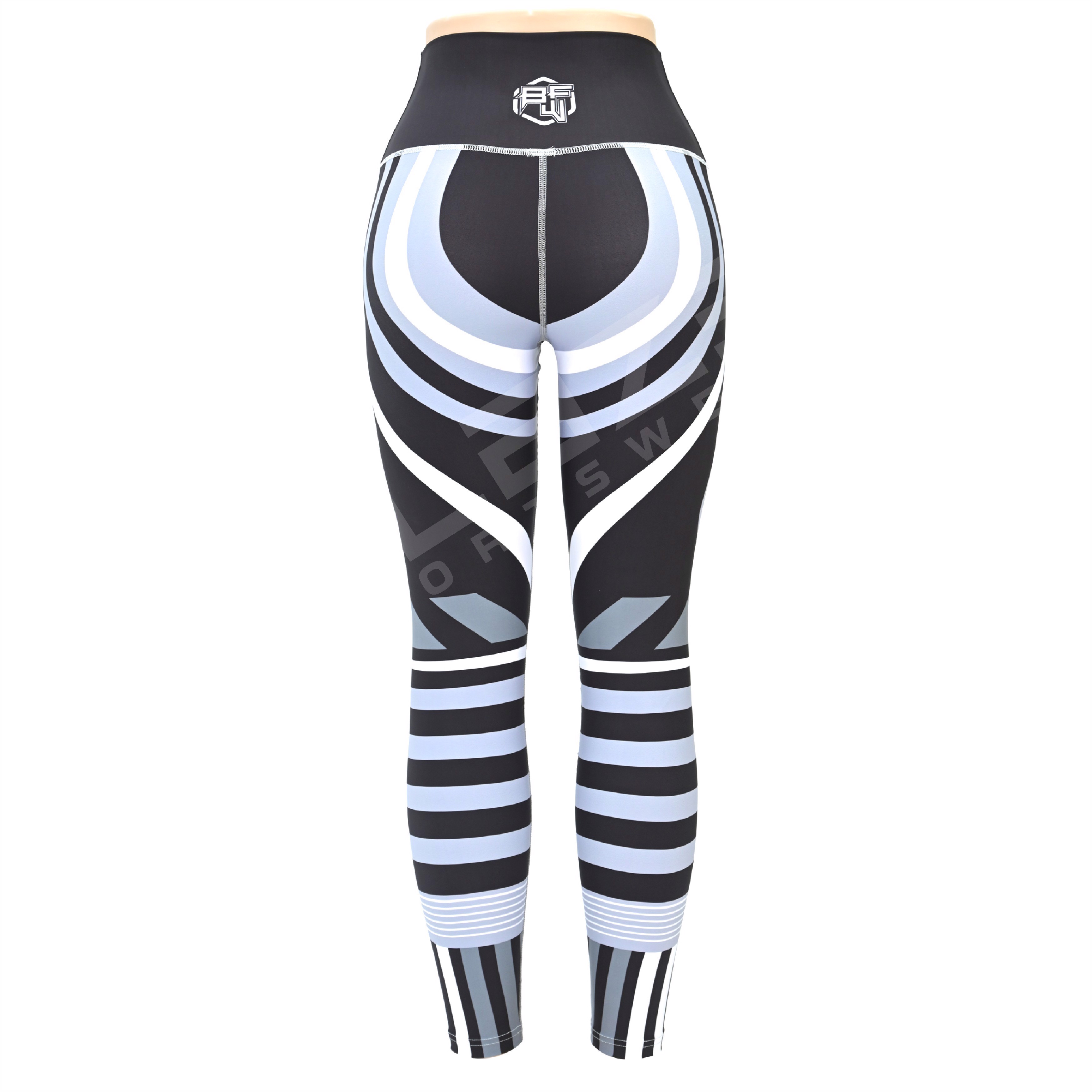 Personalized High Rise Exercise Leggings: Moisture-Control Yoga Bottoms for Unrivaled Comfort - view 4