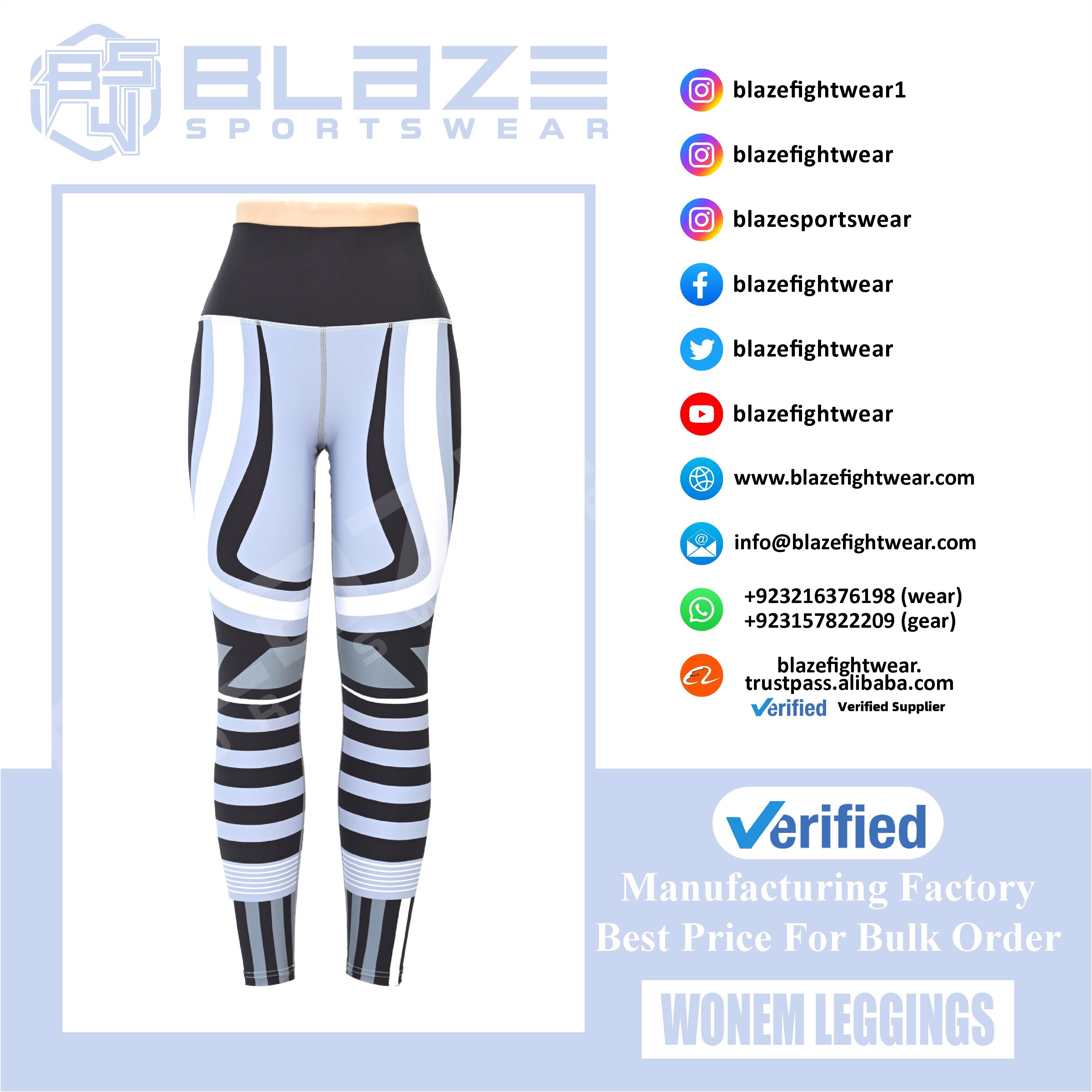 Personalized High Rise Exercise Leggings: Moisture-Control Yoga Bottoms for Unrivaled Comfort - view 7