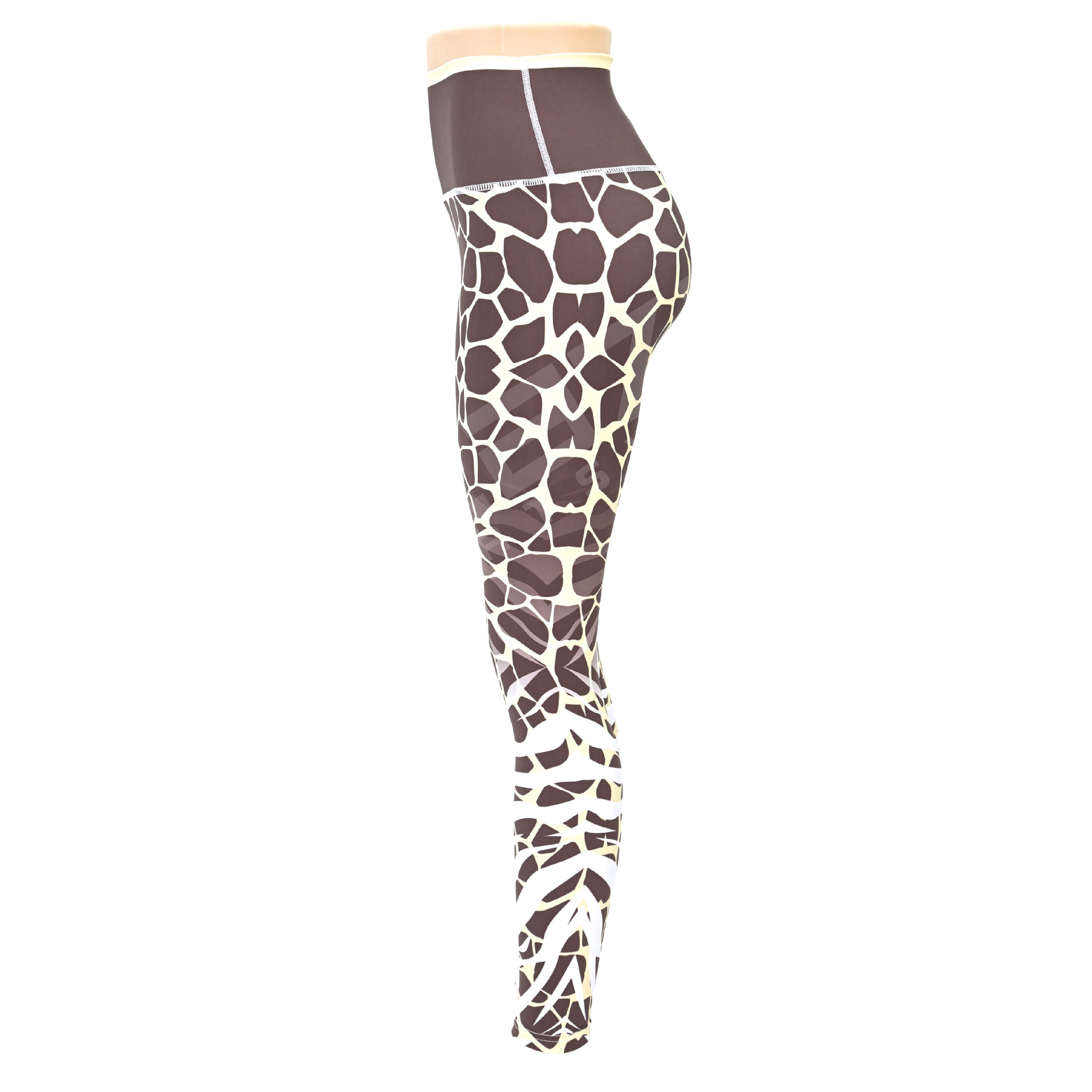 Personalized High Rise Exercise Leggings: Moisture-Control Yoga Bottoms for Unrivaled Comfort