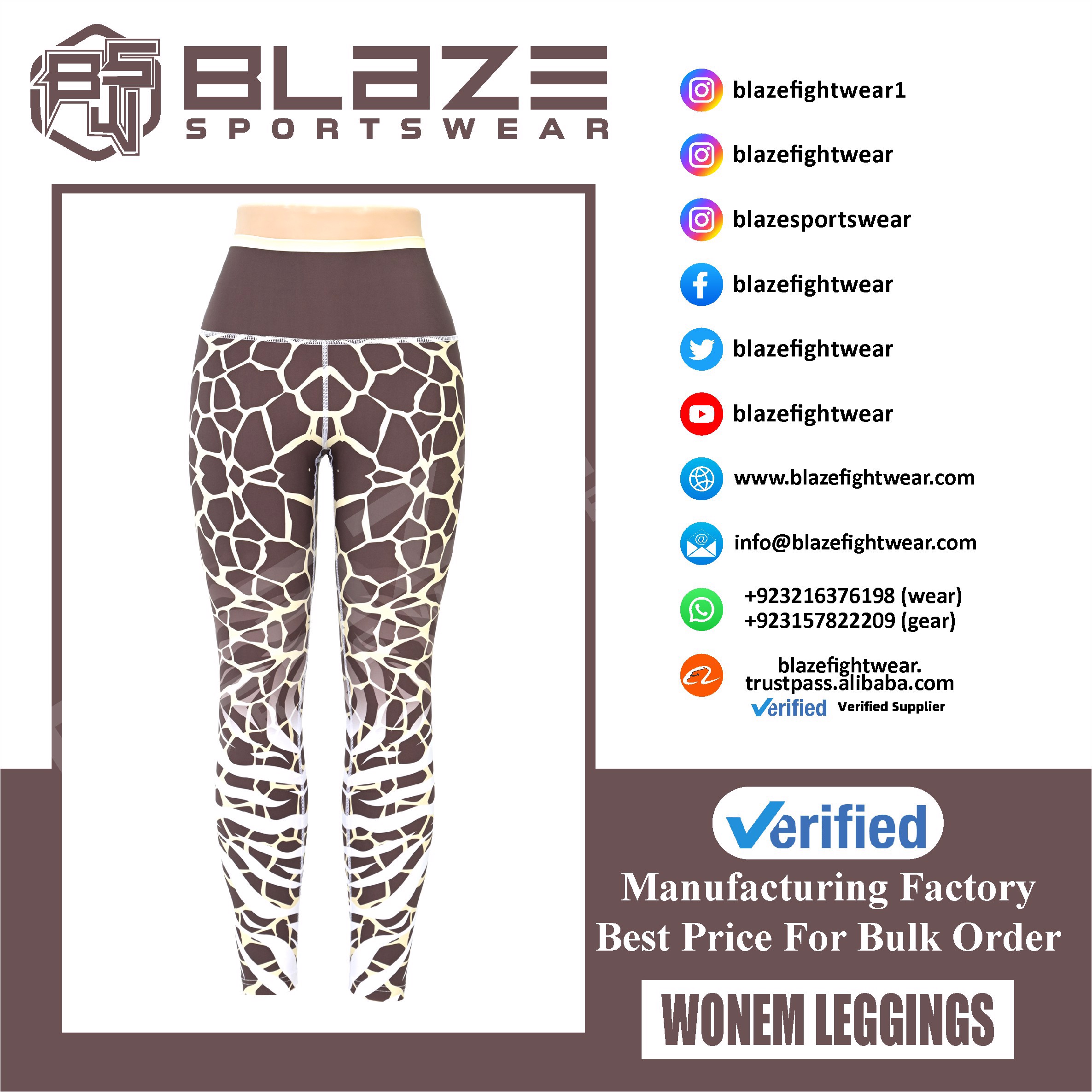 Personalized High Rise Exercise Leggings: Moisture-Control Yoga Bottoms for Unrivaled Comfort - view 6