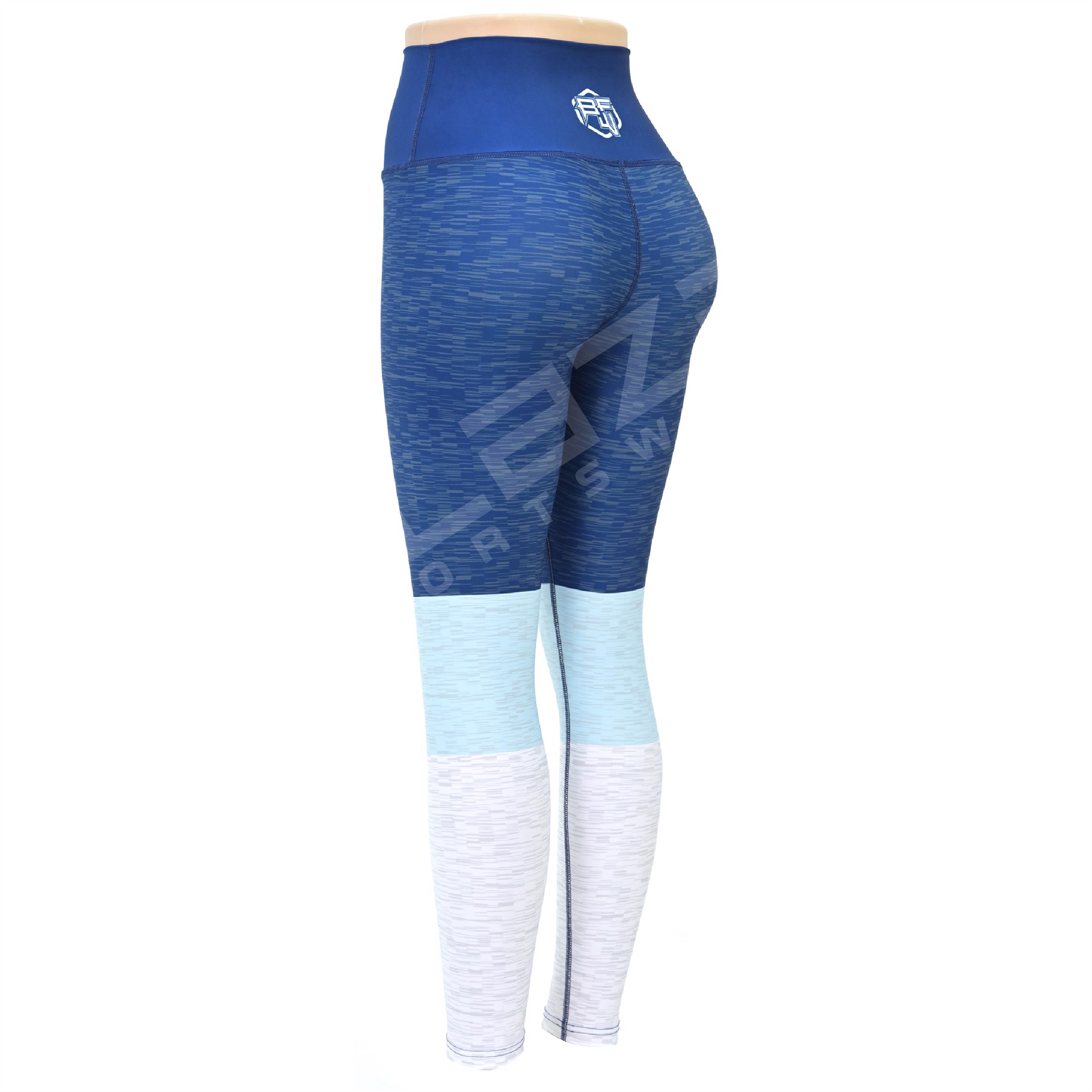 Personalized High-Waisted Fitness Leggings: Breathable Yoga Pants for Enhanced Performance - view 3