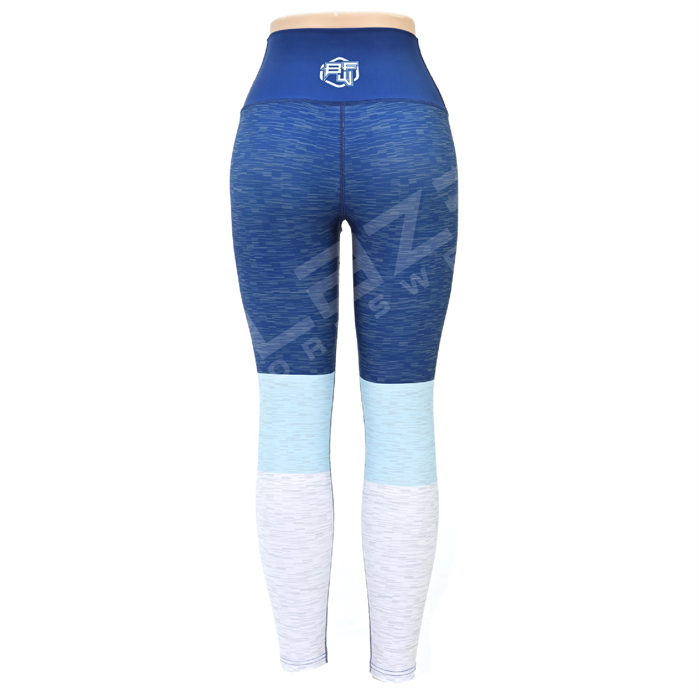 Personalized High-Waisted Fitness Leggings: Breathable Yoga Pants for Enhanced Performance - view 4