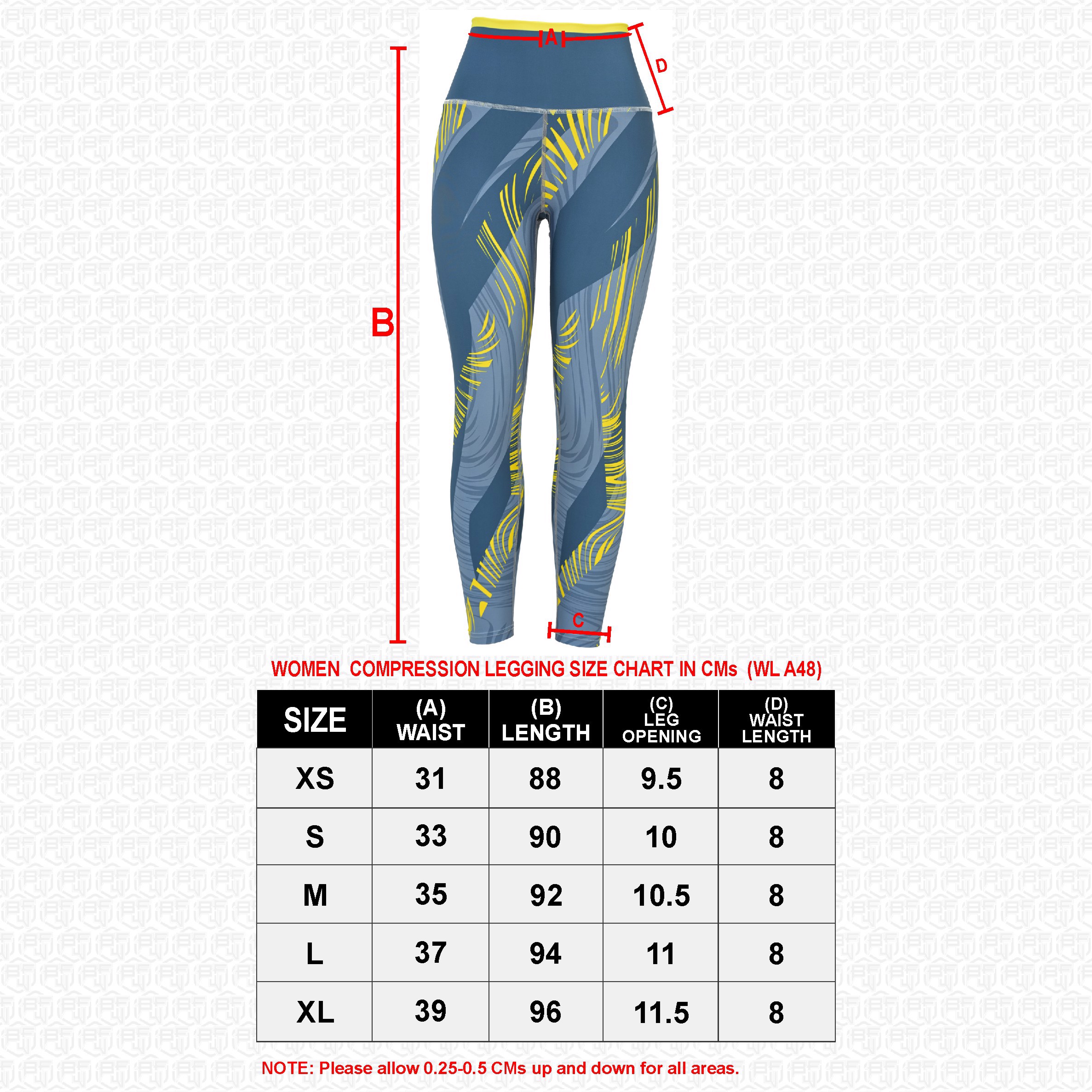 Customized High Waist Workout Sports Yoga pants Breathable Sweat Wicking Leggings  - view 7