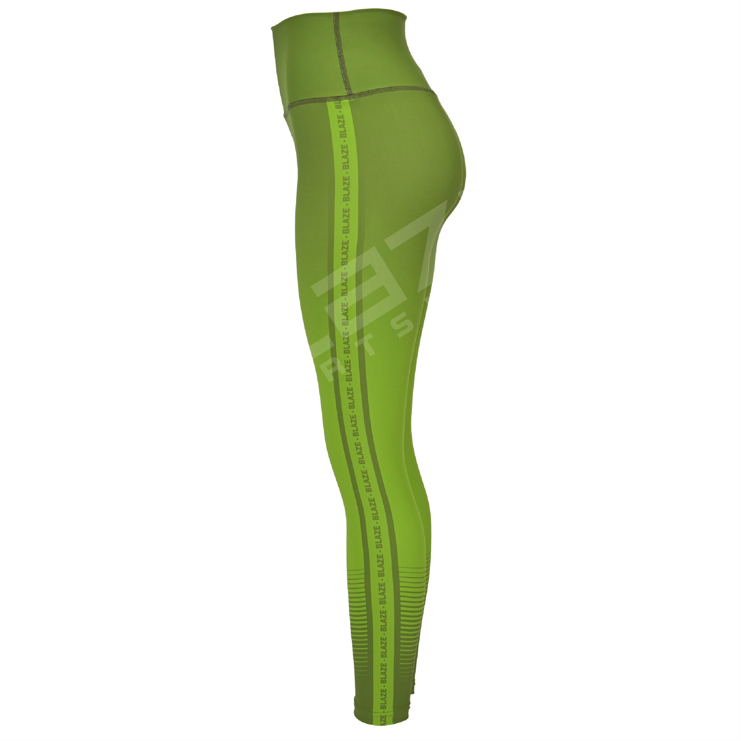 Custom High-Waisted Fitness Leggings: Breathable Yoga Pants for Enhanced Performance - view 2