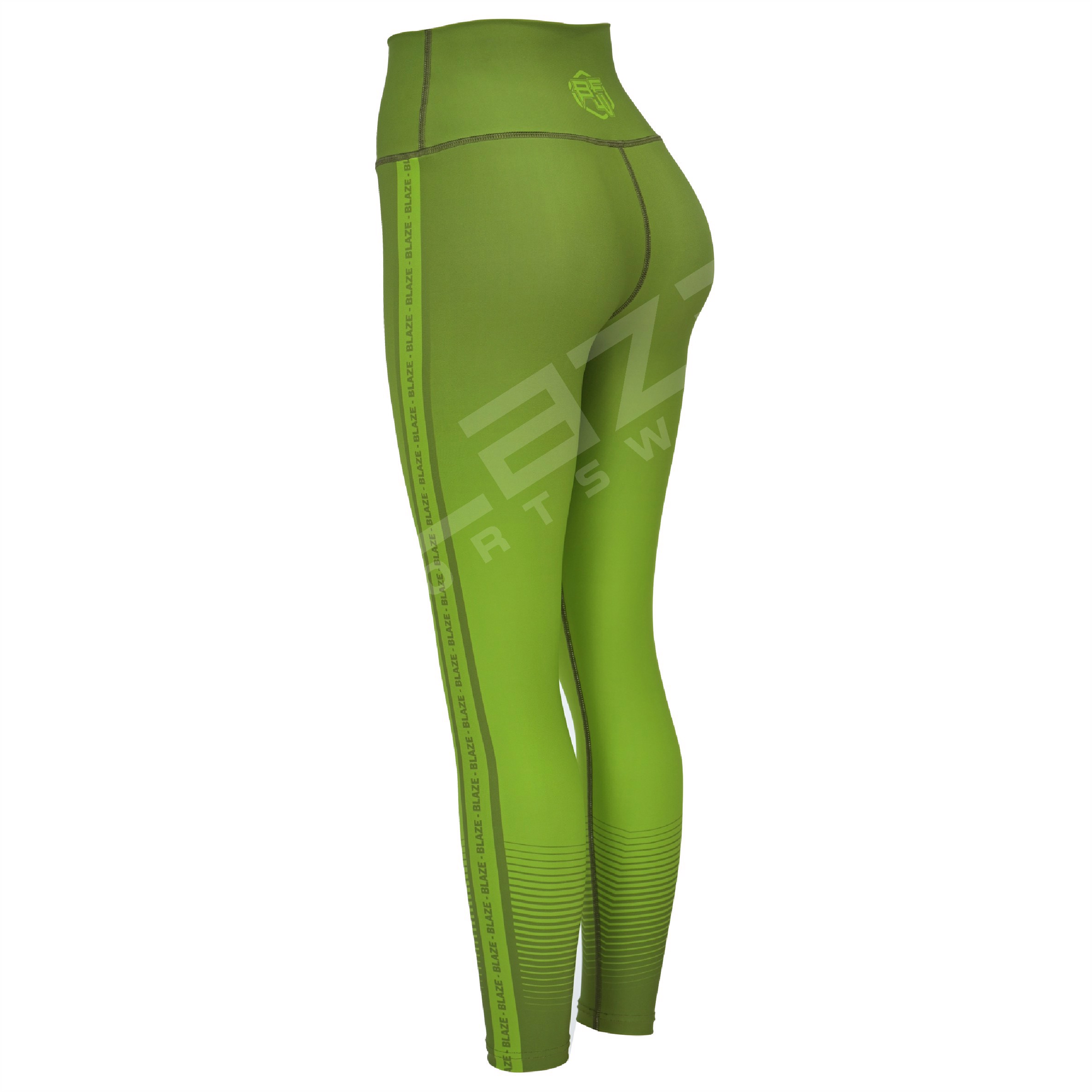 Custom High-Waisted Fitness Leggings: Breathable Yoga Pants for Enhanced Performance - view 3