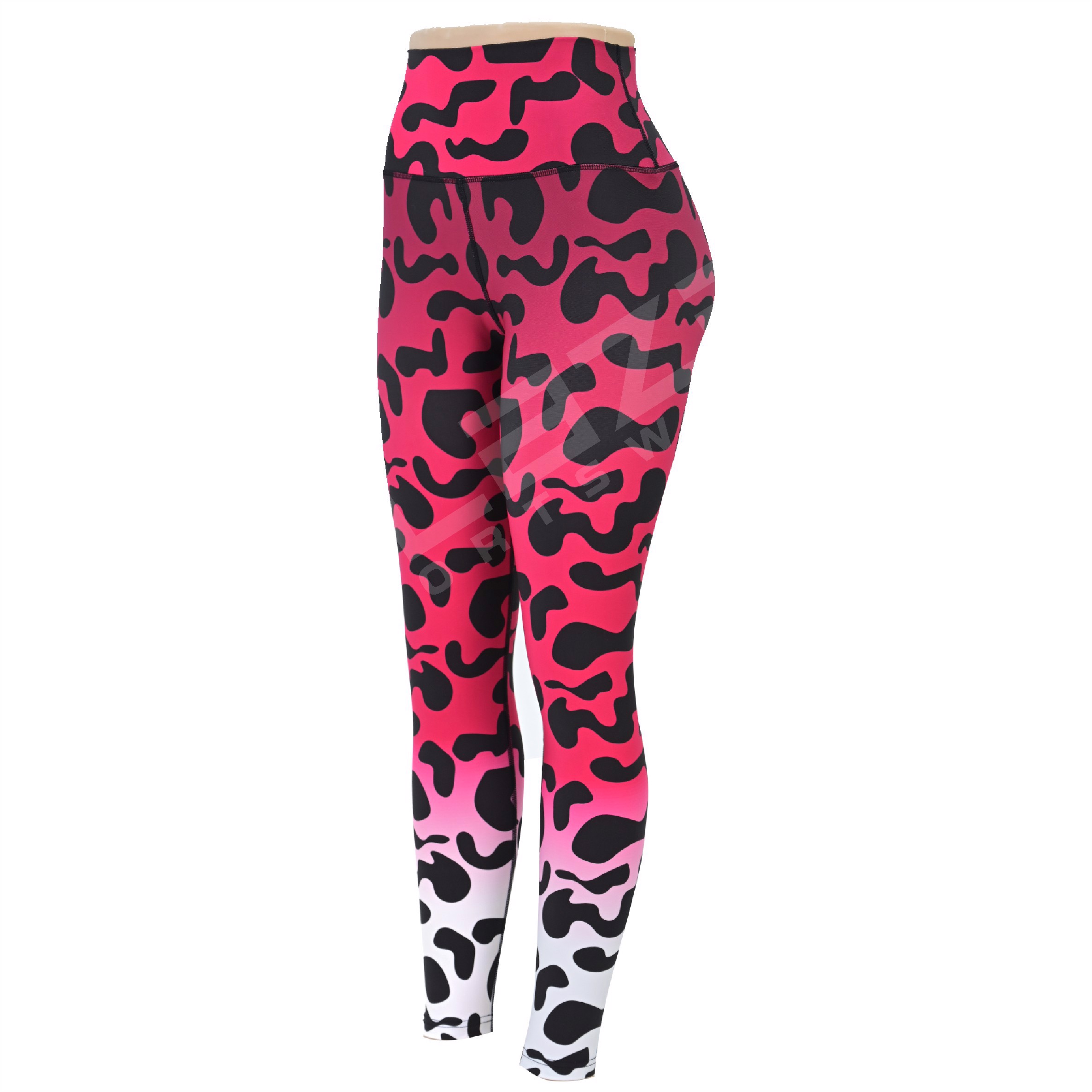 Tailored High-Waisted Fitness Leggings: Breathable Yoga Pants for Enhanced Performance - view 2