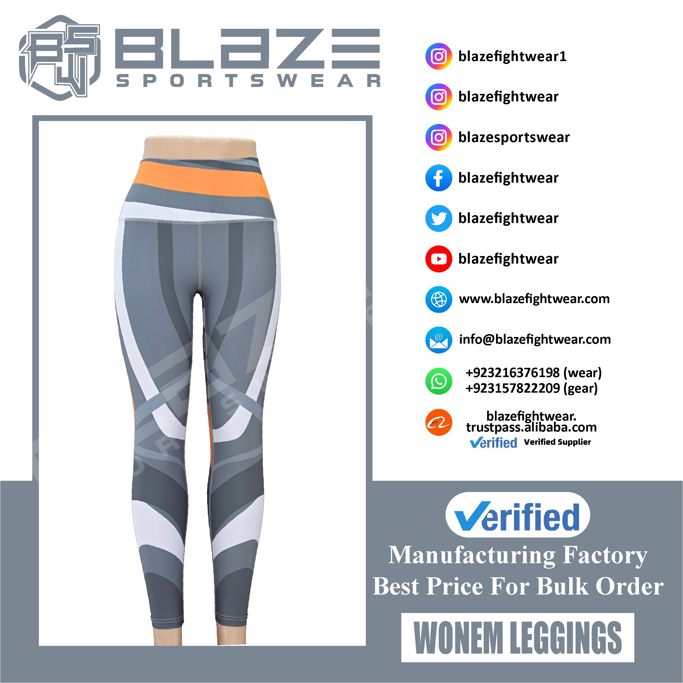 Custom High-Waisted Fitness Leggings: Breathable Yoga Pants for Enhanced Performance - view 7