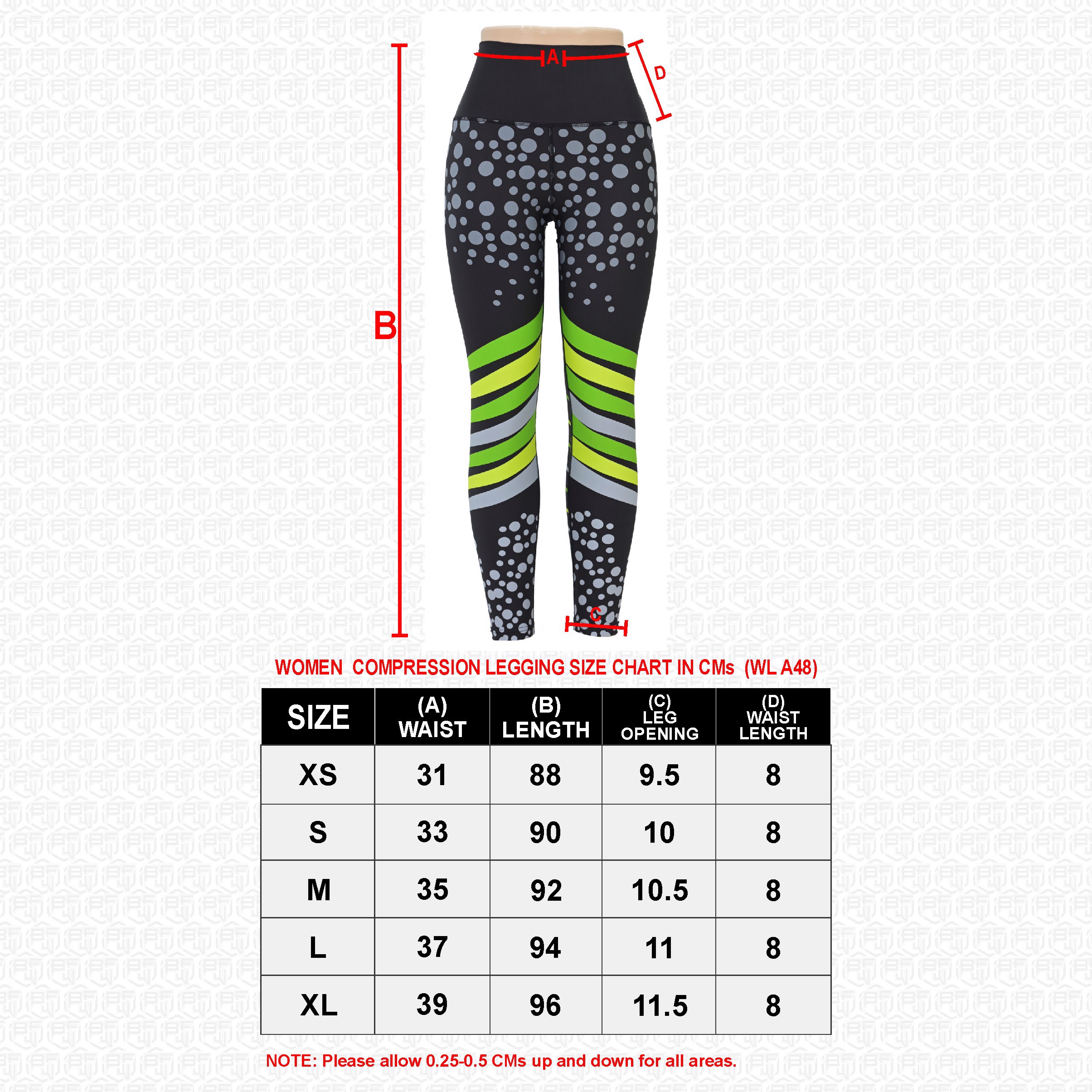 Customized High Waist Workout Sports Yoga pants Breathable Sweat Wicking Leggings  - view 5