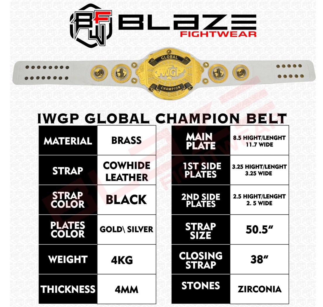 IWGP Global belt title Replica belt genuine leather belts - view 20