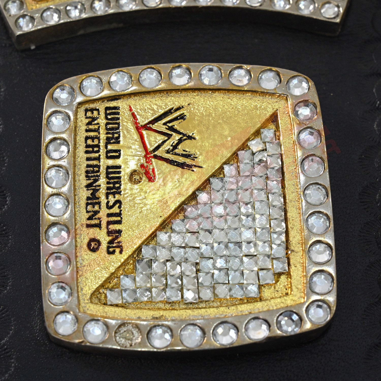 WWE Spinner belt title Replica belt genuine leather belts  - view 7