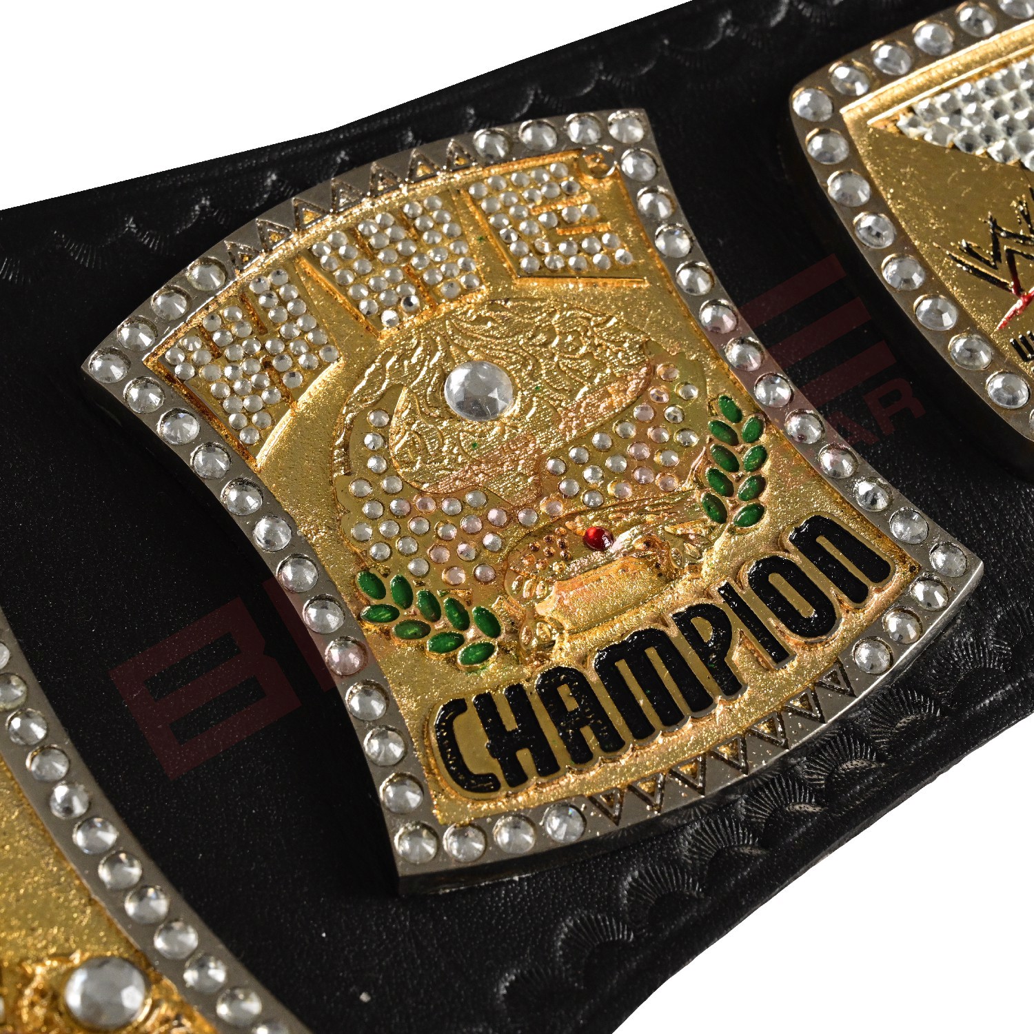WWE Spinner belt title Replica belt genuine leather belts  - view 13
