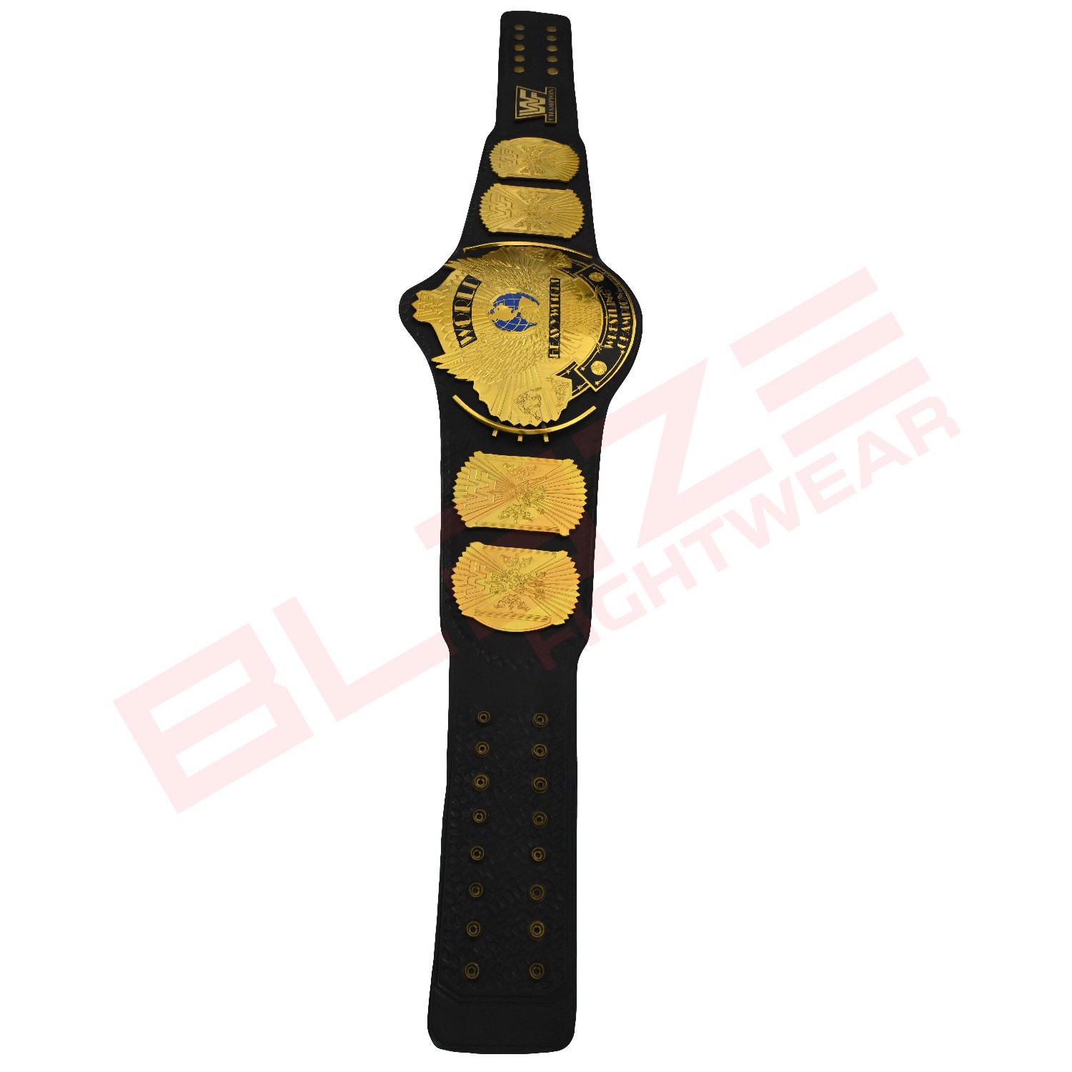 WWF winged eagle belt title Replica belt genuine leather belt - view 2