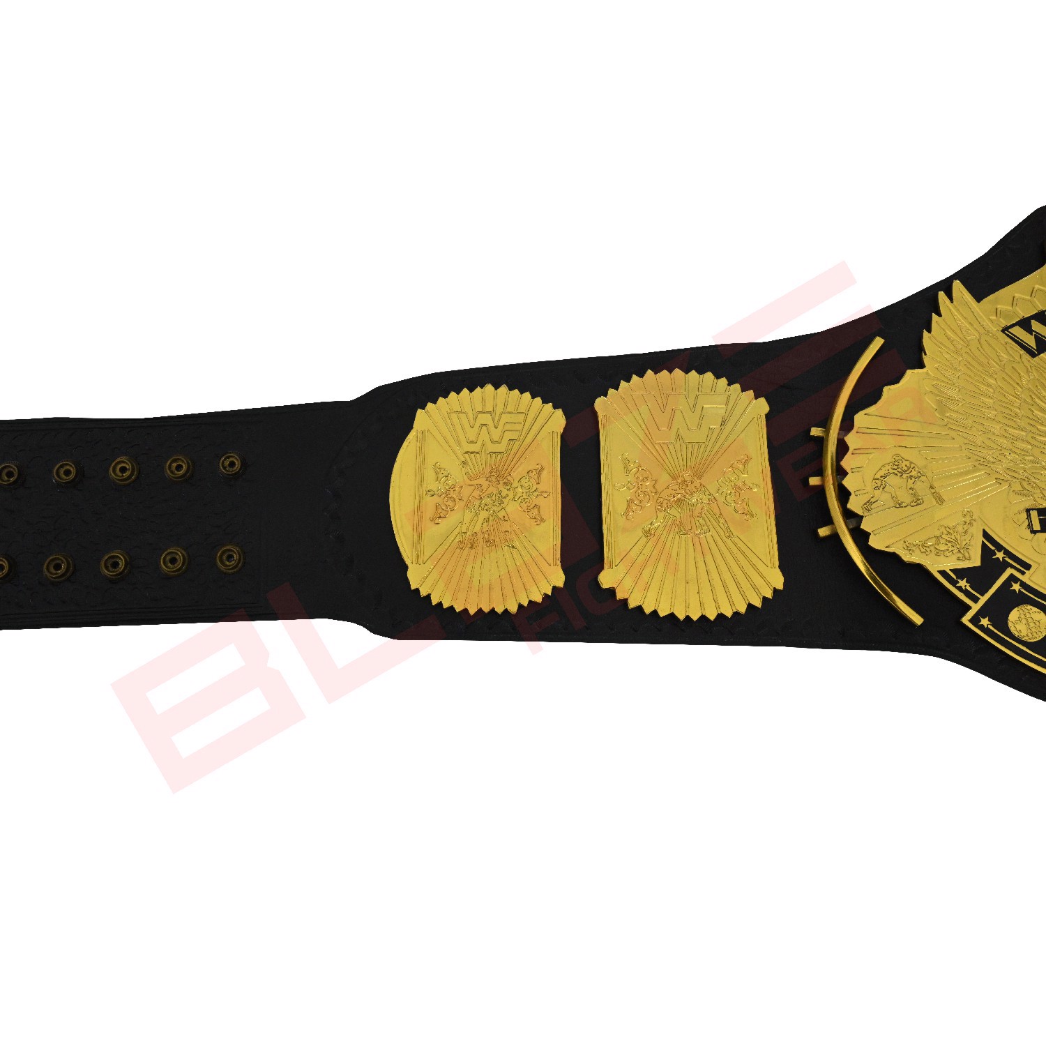 WWF winged eagle belt title Replica belt genuine leather belt - view 6