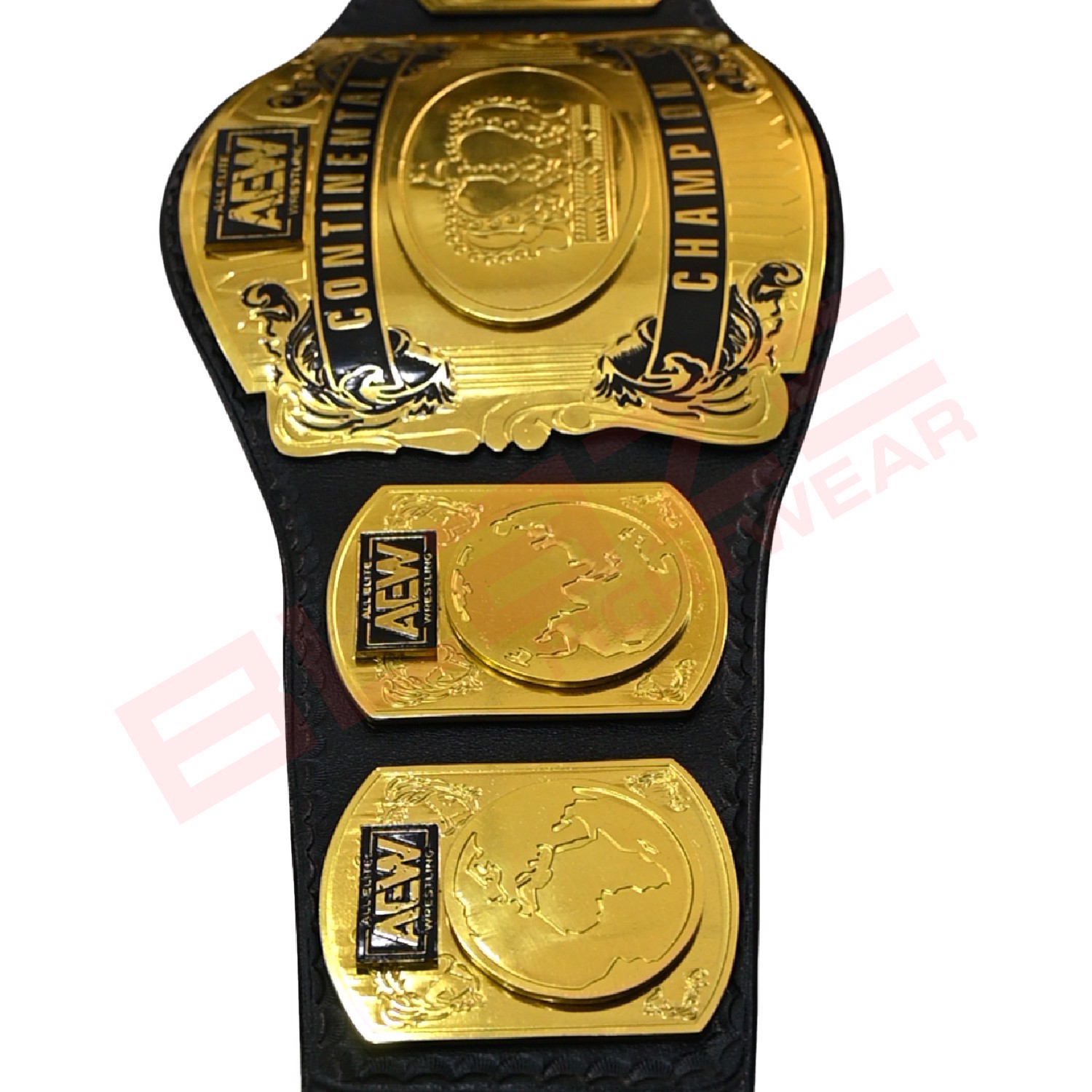 AEW Continental belt title Replica belt genuine leather belt - view 3