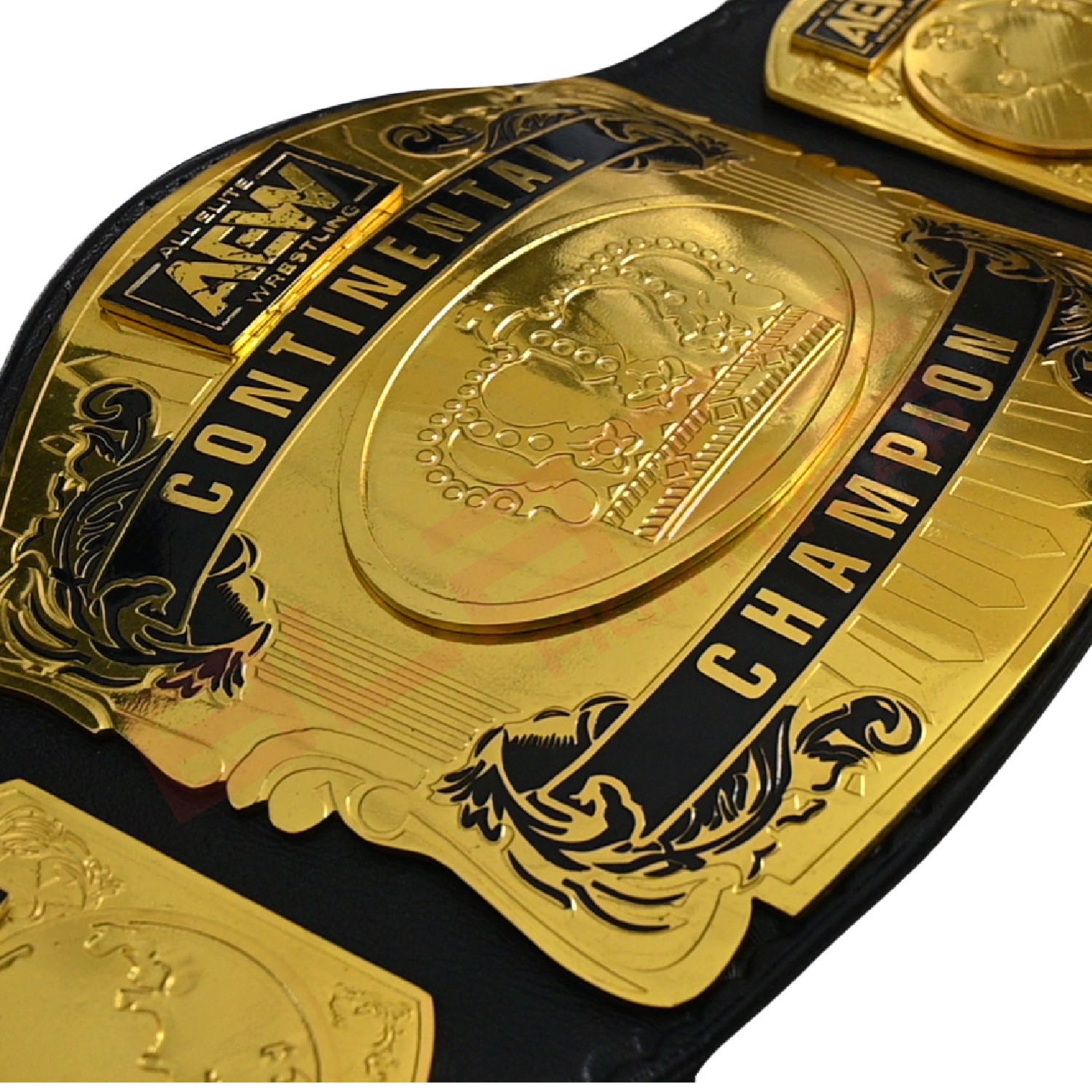 AEW Continental belt title Replica belt genuine leather belt - view 4