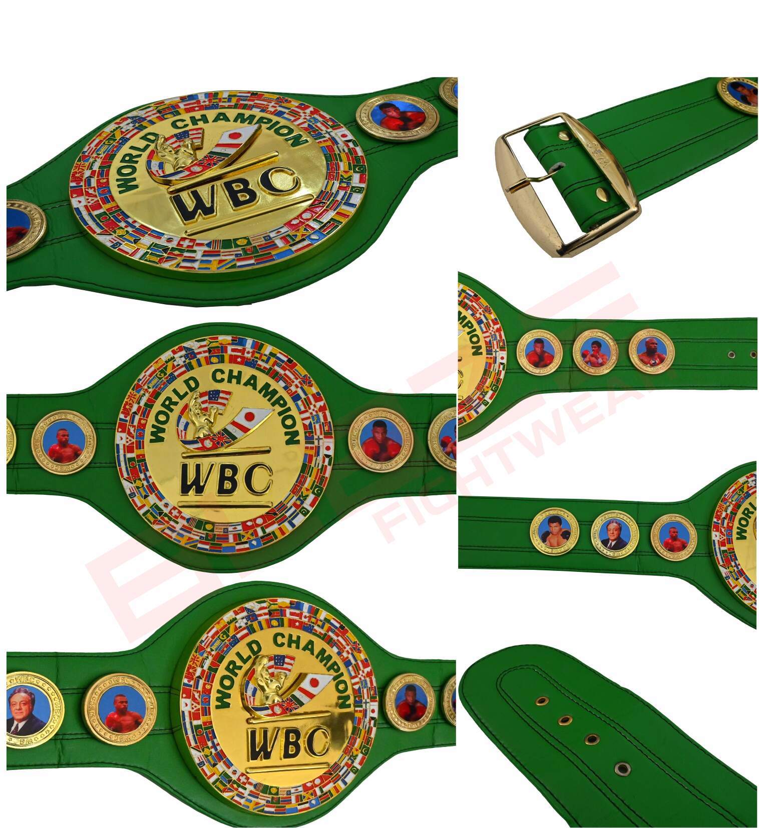 WBC belt  title Replica  belt genuine leather belt