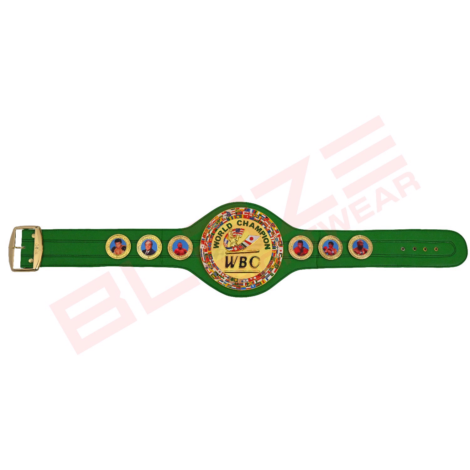 WBC belt  title Replica  belt genuine leather belt - view 3