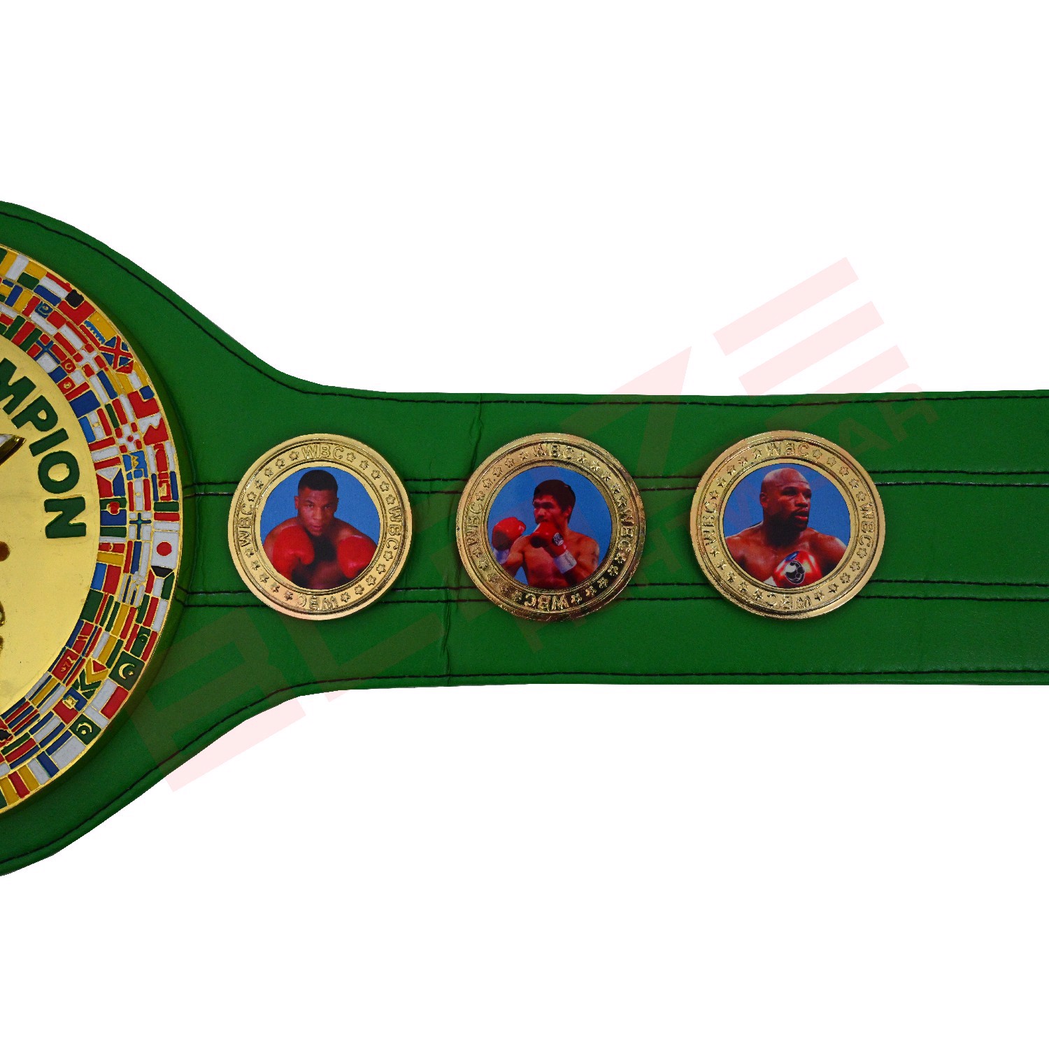 WBC belt  title Replica  belt genuine leather belt - view 7