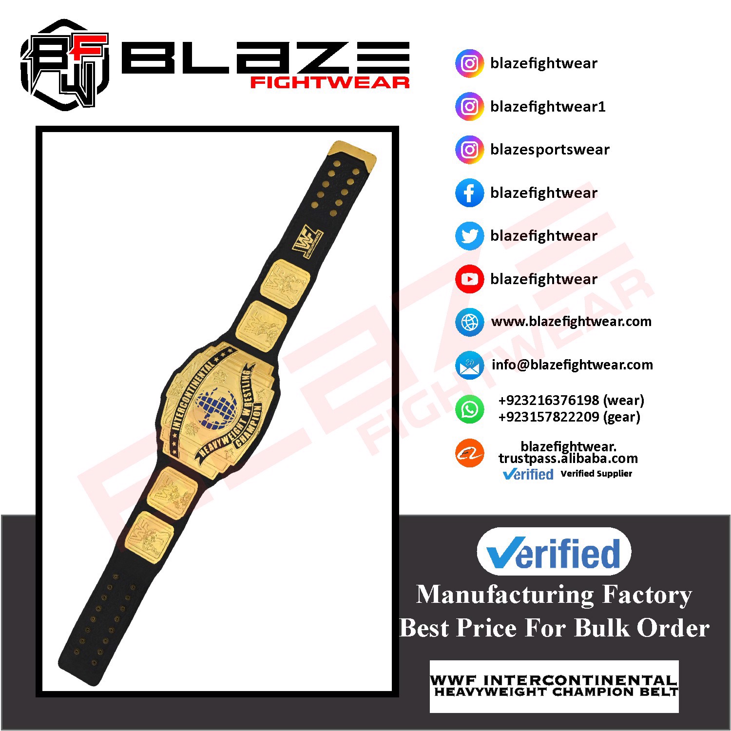 Intercontinental heavyweight belt series title Replica belt genuine leather belt - view 7